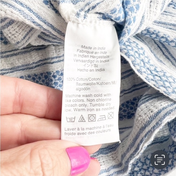 J Crew Matching Set 2pc Skirt Preppy Summer Boho Outfit - Picture 6 of 7